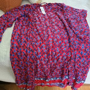 Loft Kimono mid length cardigan M/L but fits like a Small